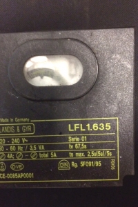 Boiler spare part LFL1.635 Burner Relay